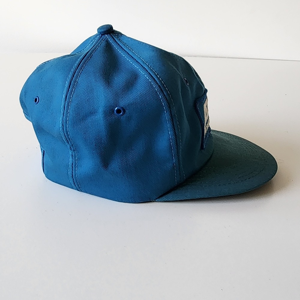Vintage Atlas Knows The Road Baseball Hat‎ Cap Snap Back Patch Logo Driving Map - Picture 5 of 13